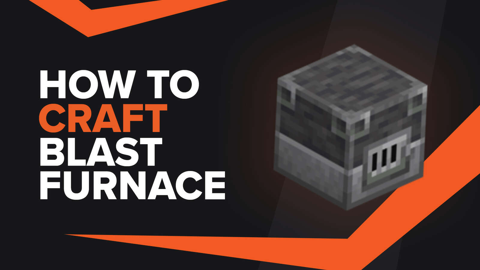 How To Make Blast Furnace In Minecraft