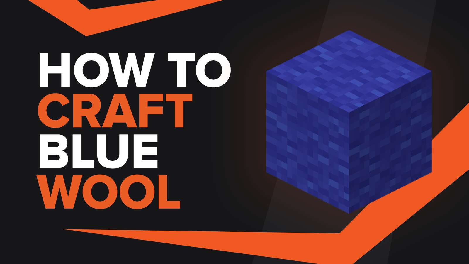 How To Make Blue Wool In Minecraft