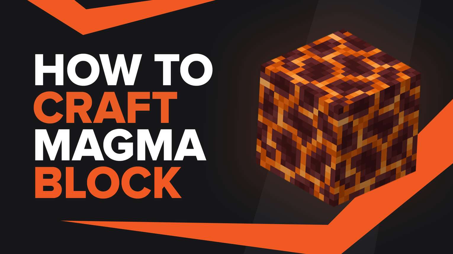 How to make a Magma Block in Minecraft