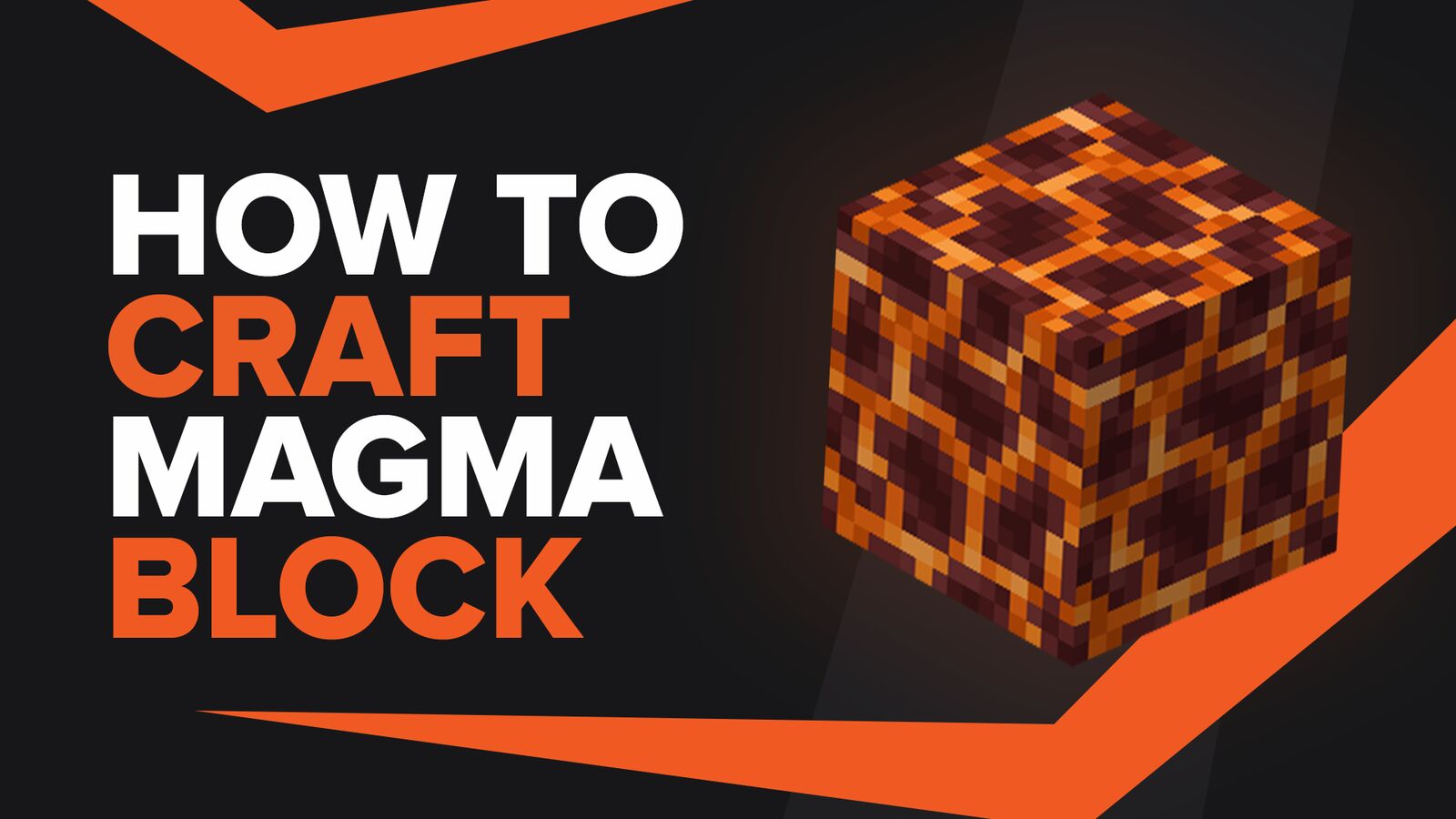How To Make Magma Block In Minecraft