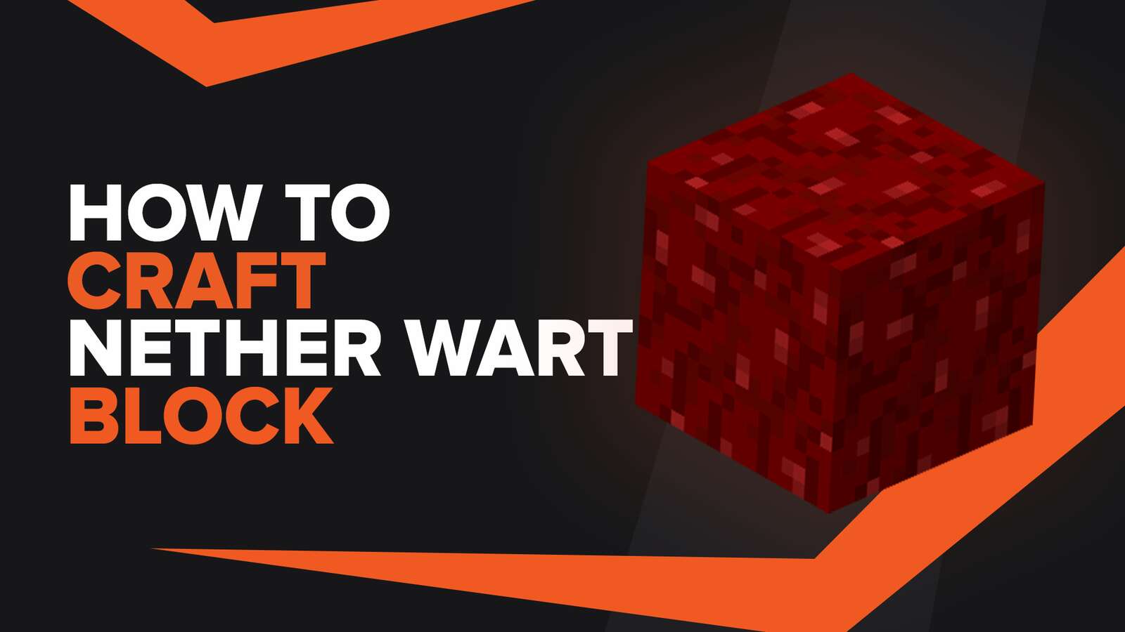 How To Make Nether Wart Block In Minecraft