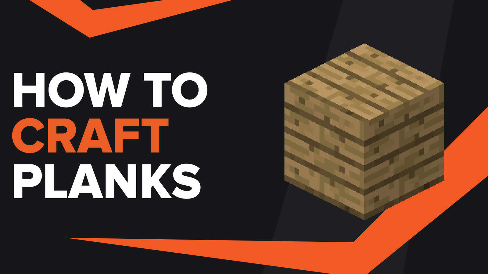 How To Make Planks In Minecraft