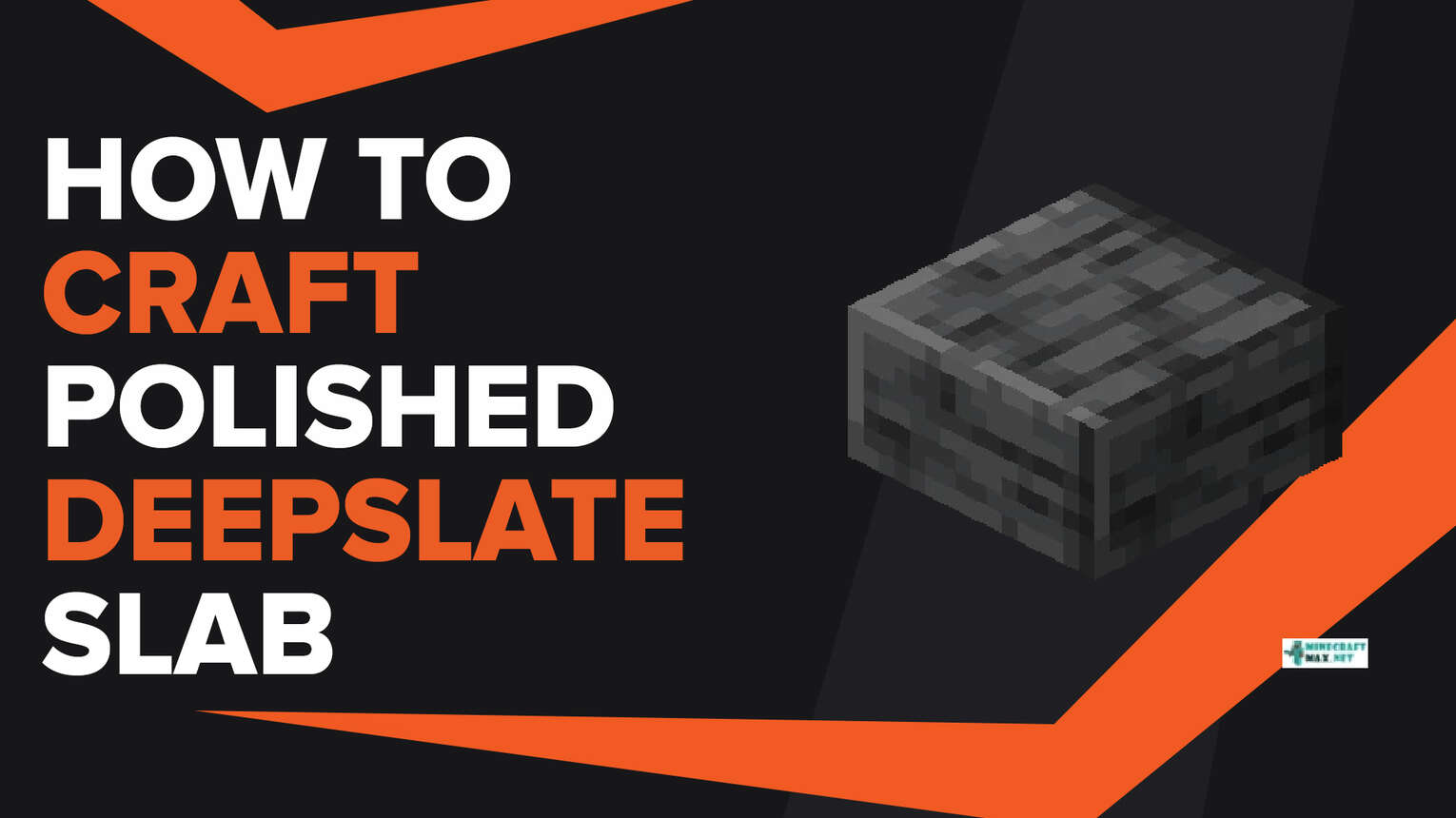 How To Make Polished Deepslate Stairs In Minecraft