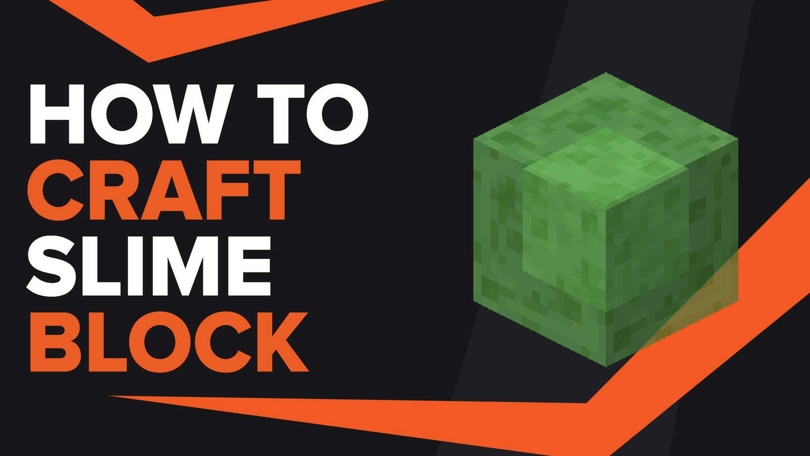 How To Make Slime Block In Minecraft