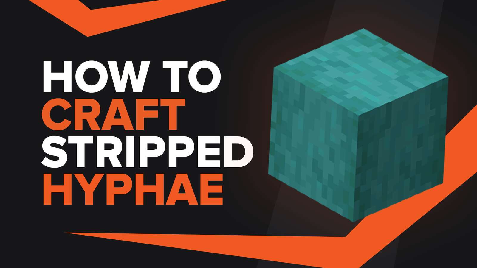 How To Make Stripped Hyphae In Minecraft