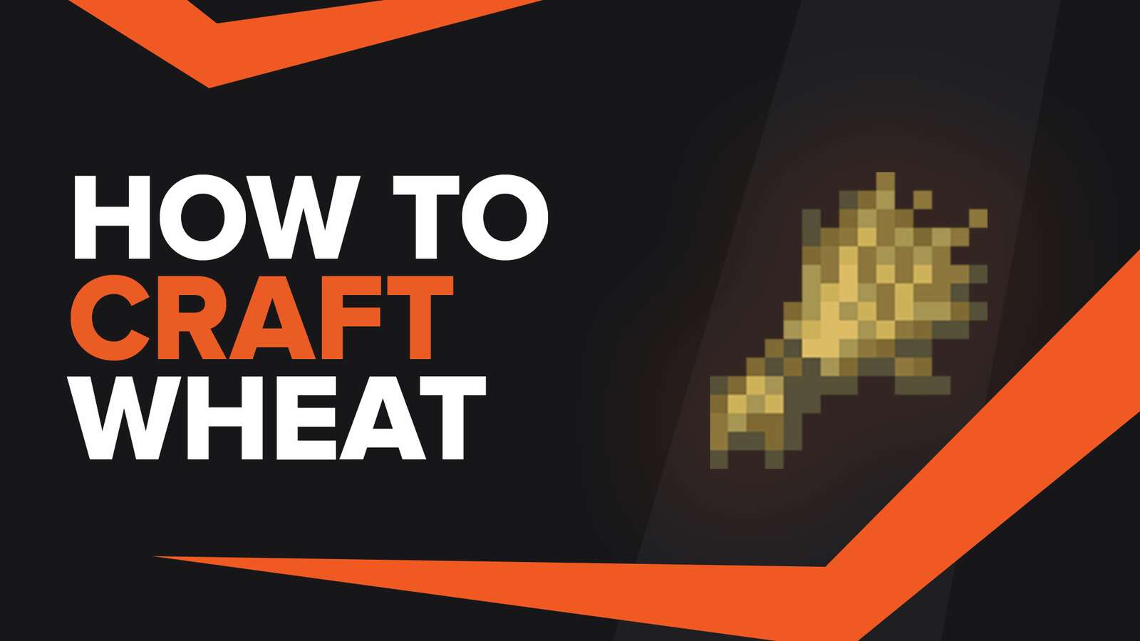How To Make Wheat In Minecraft