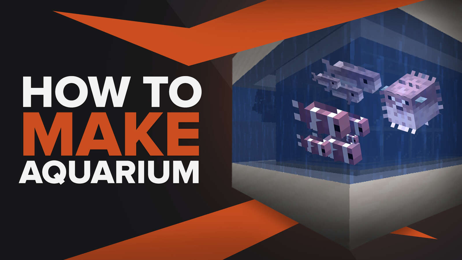 How To Make An Aquarium In Minecraft