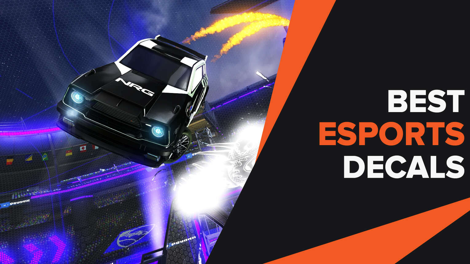 The Best eSports Decals In Rocket League That Will Make You Stand Out