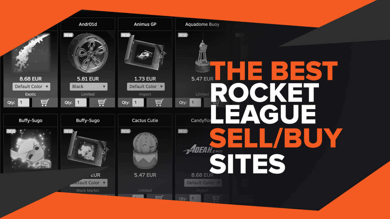 The Best Places to Sell or Buy your Rocket League Items