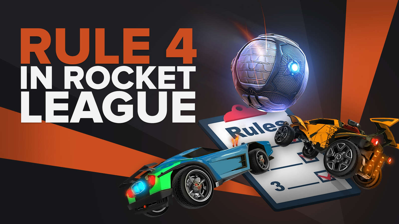 What is Rule 4 in Rocket League?
