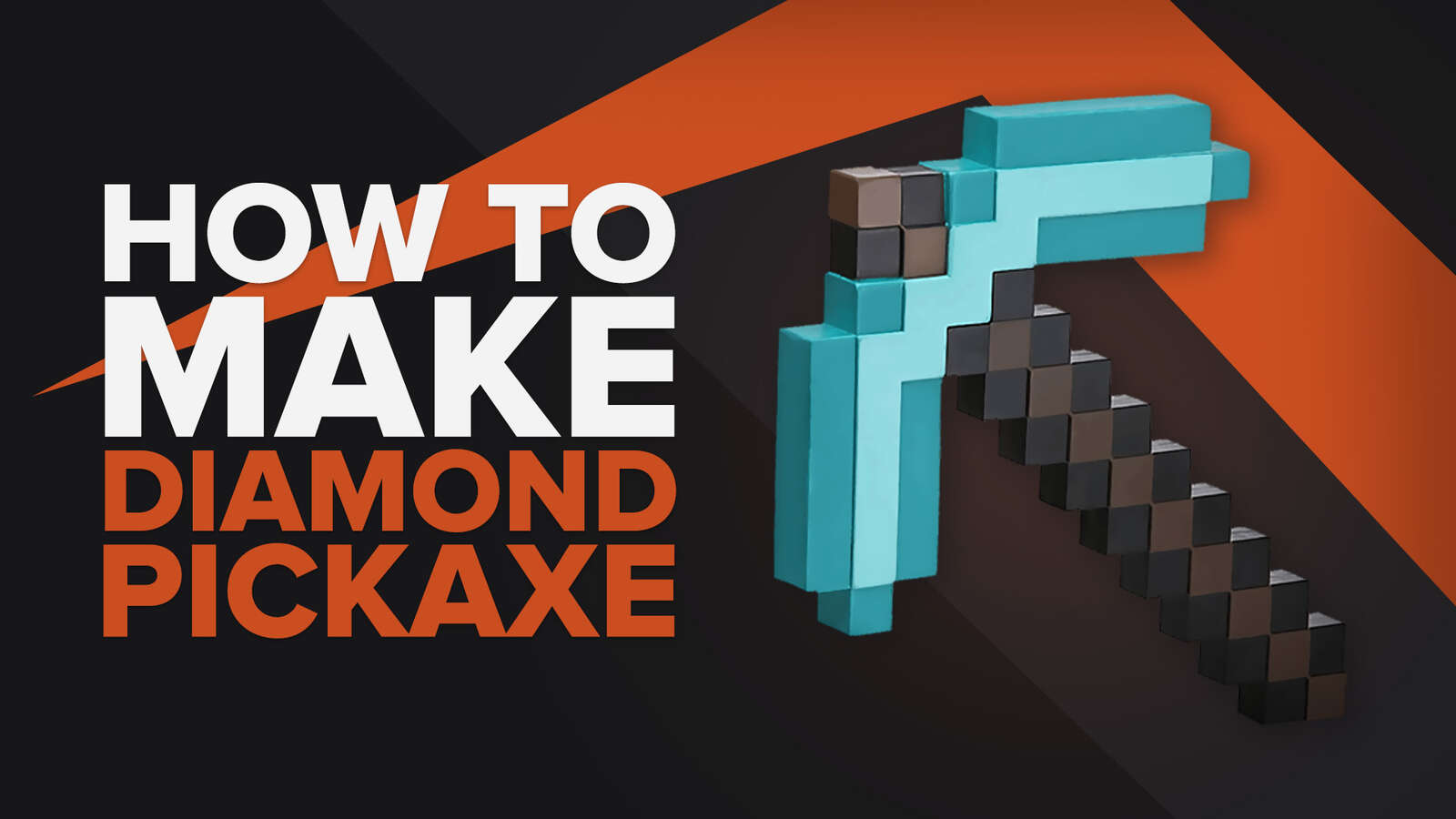 How to Craft a Diamond Pickaxe [Ultimate Guide]