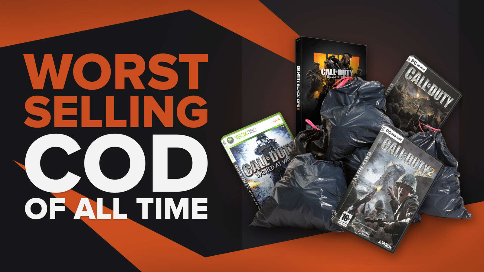 Worst Selling Call of Duty Games Ever! [TOP 7]