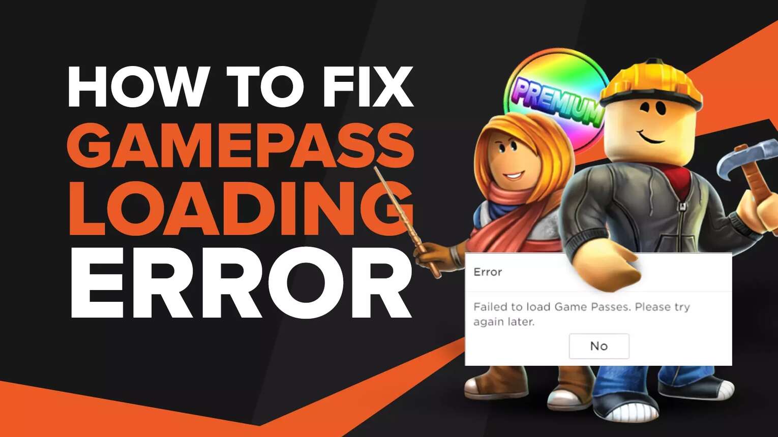 How to Solve the Roblox Game Pass Error (Fixed)