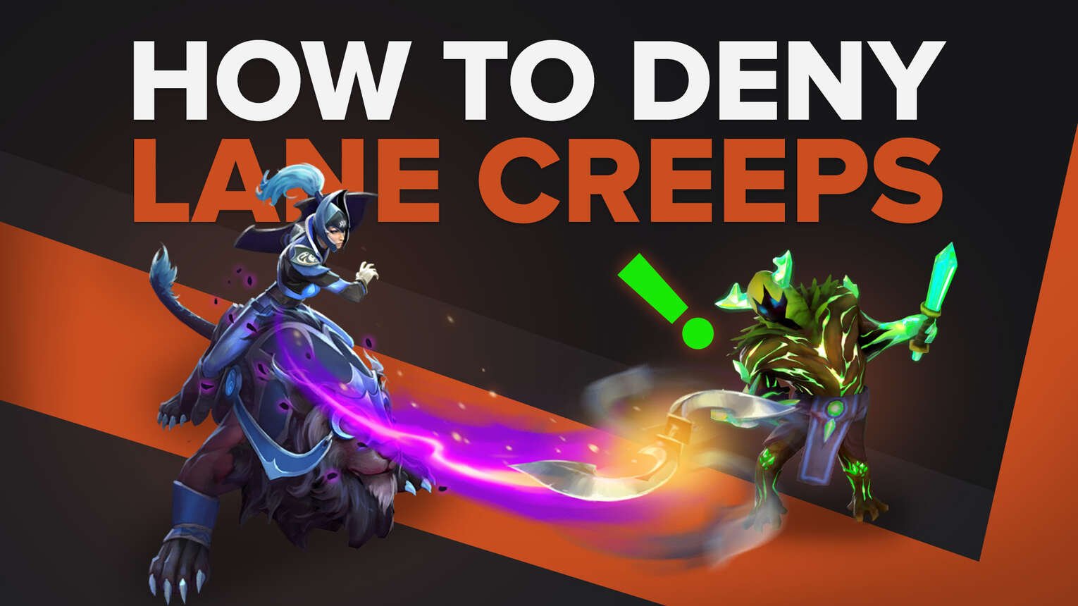 Denying in Dota 2 Will Gain You MMR, Here's Why (How to Deny Lane Creeps)