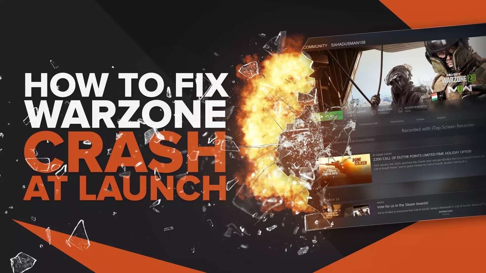 How Do I Fix The Call Of Duty Warzone Crash-at-launch Issue on PC?