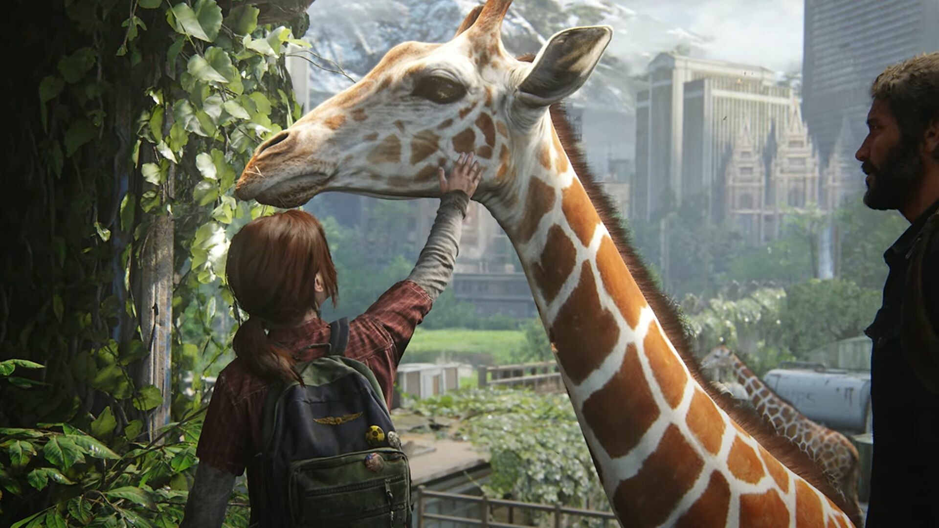 The Last of Us Giraffe Encounter