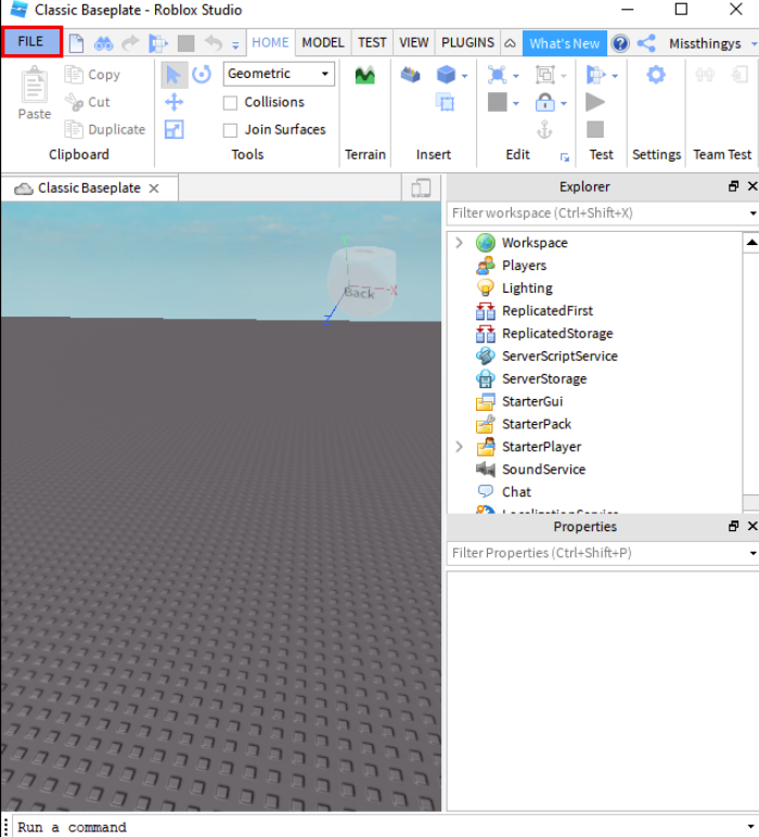 Roblox overwrite game