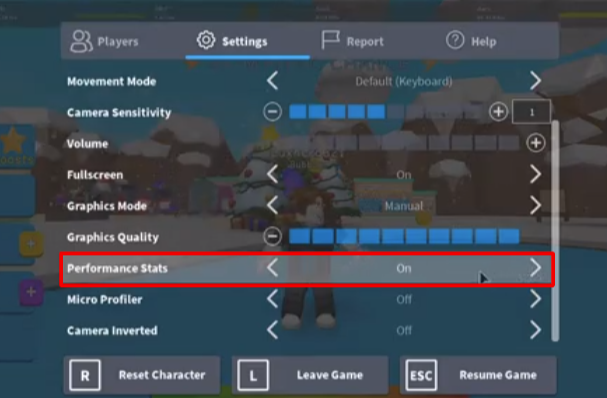 How To Turn ON Performance Stats in Roblox Experience on