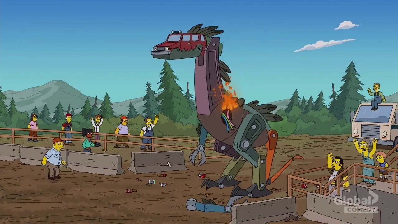 Truckasaurus Simpsons