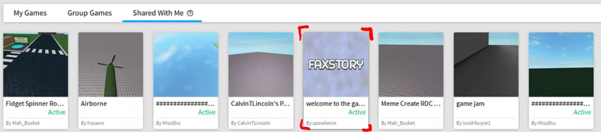 Roblox Studio Shared With Me