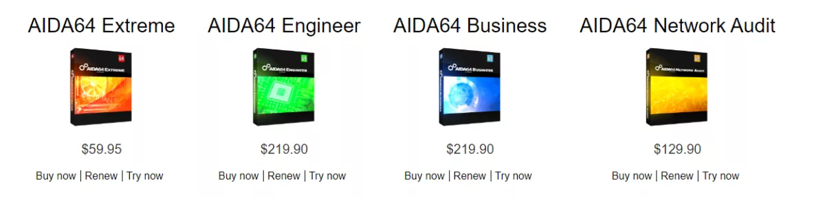 aida64 price comparison
