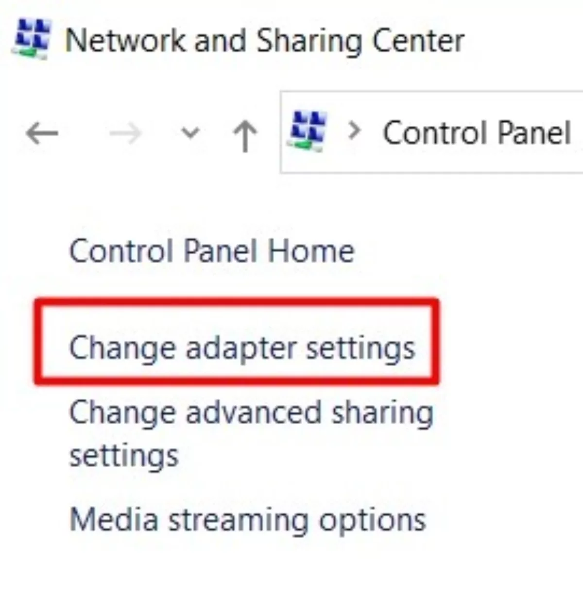 Change adapter settings to get a DNS update, error should be gone after that.