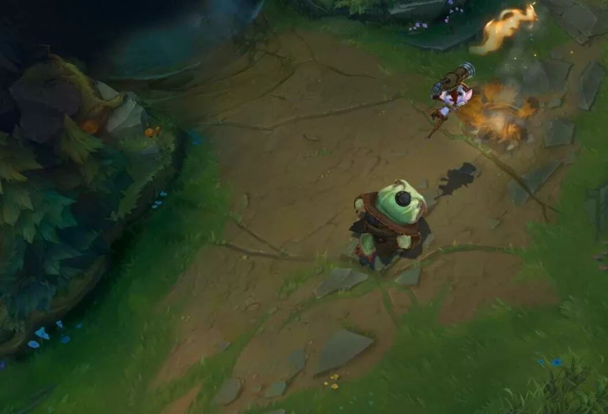 Tristana In-game Jump