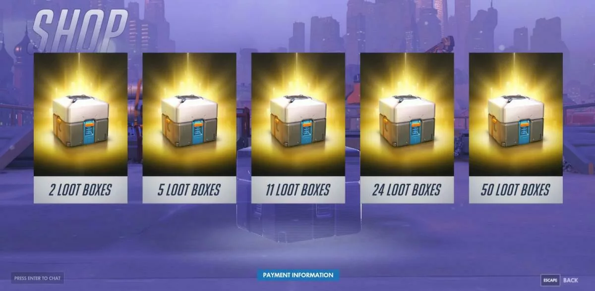 Overwatch Lootboxes