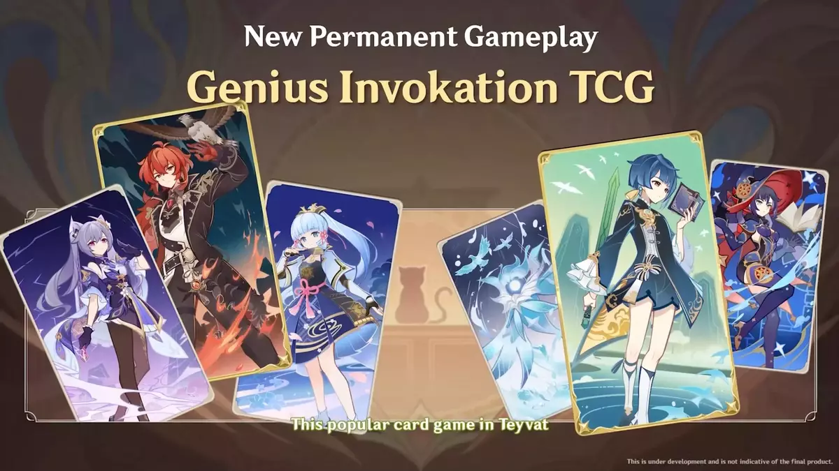 TCG Genshin Impact Trading Card Game