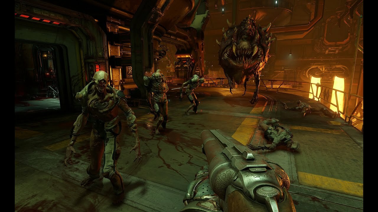 Doom 2016 gameplay