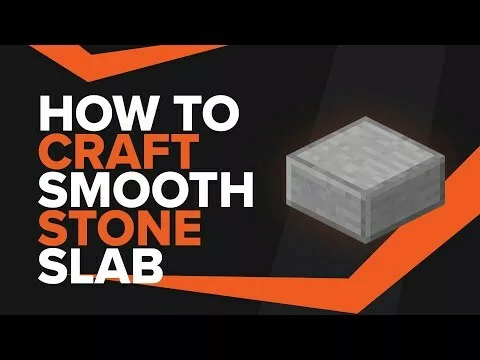 How To Make A Smooth Stone Slab in Minecraft