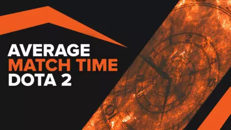 What's the average match time in Dota 2?