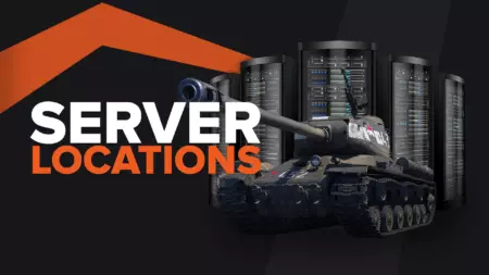 Precise server locations for World of Tanks