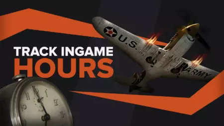 How to easily view hours played in War Thunder