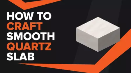 How To Make Smooth Quartz Slab In Minecraft