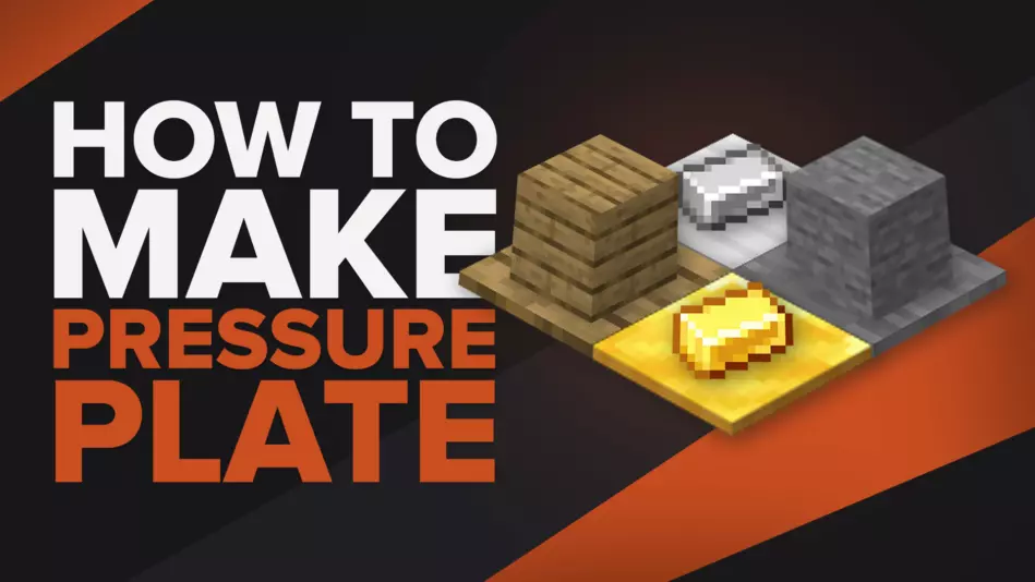 How To Make A Pressure Plate In Minecraft