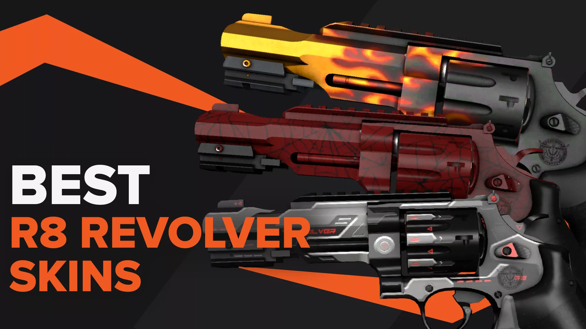 Best R8 Revolver Skins in CSGO