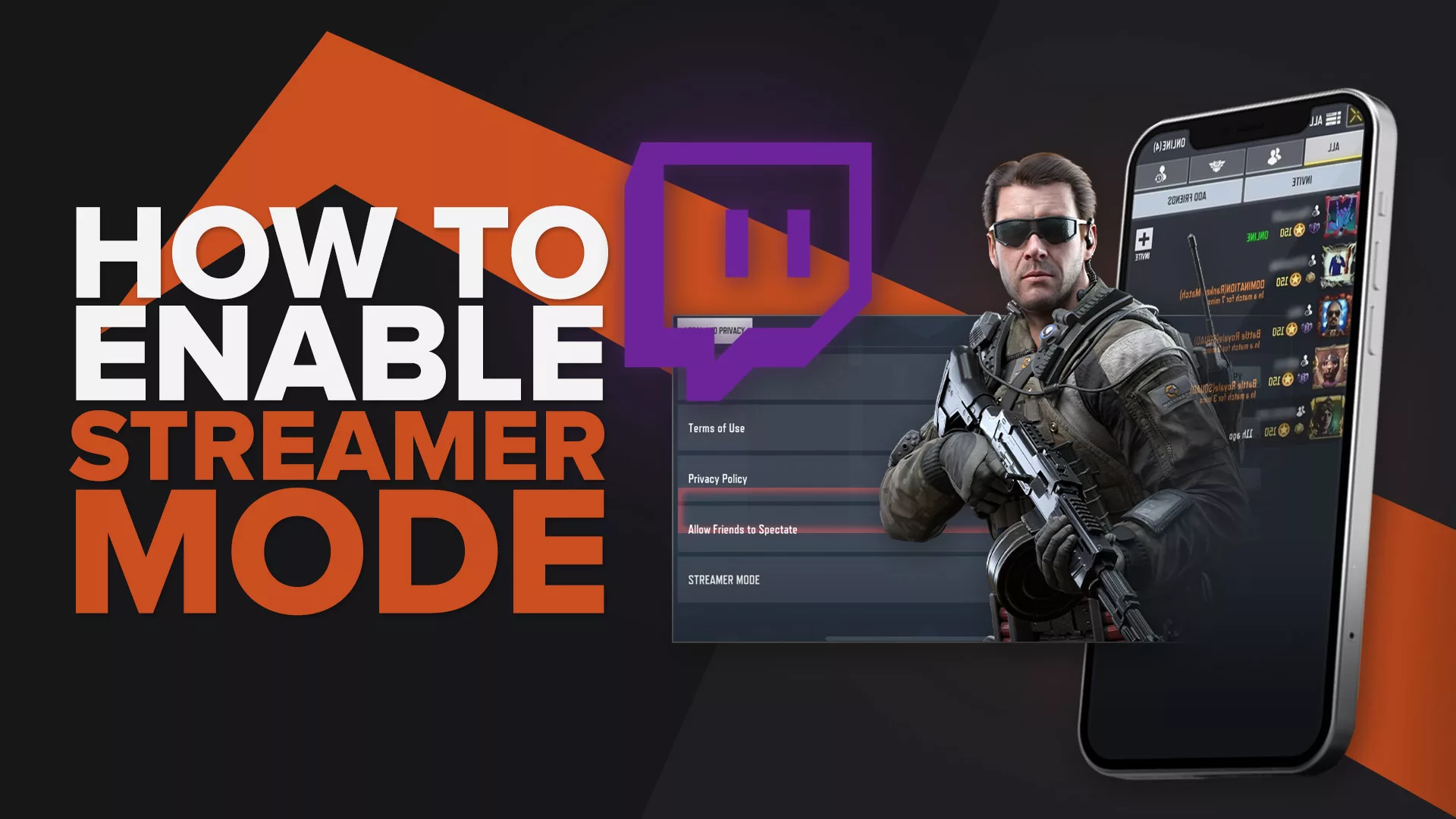 How to Enable Streamer Mode in Call of Duty Mobile