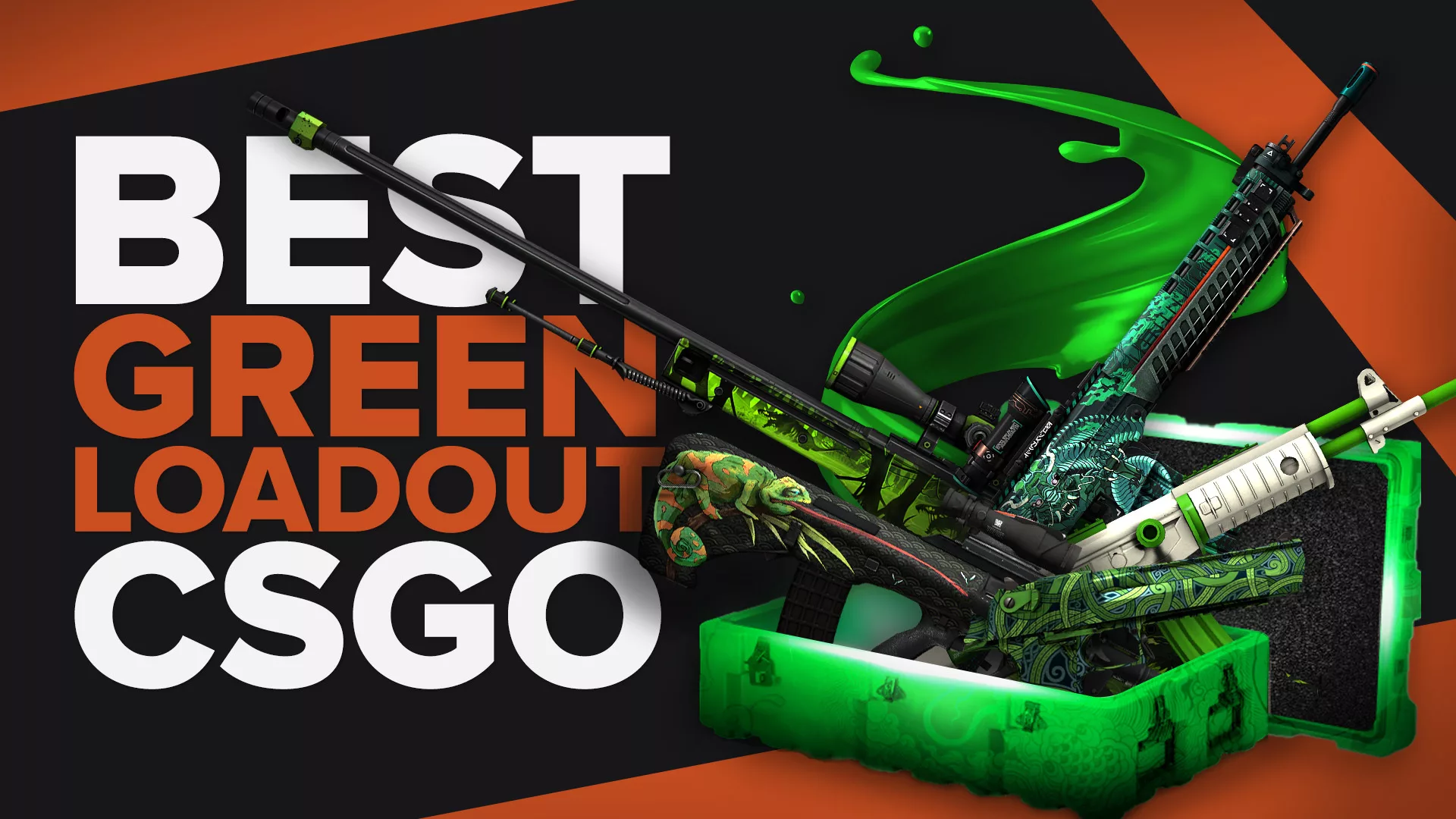 The Best Green Loadout For CSGO