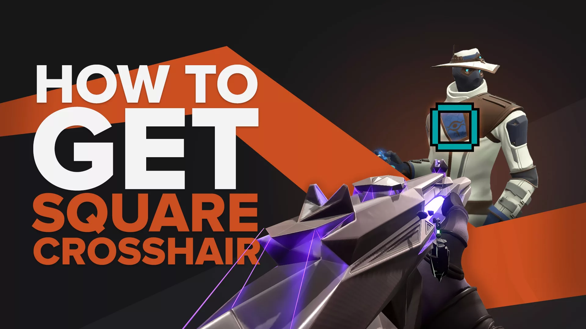How to get the square crosshair in Valorant