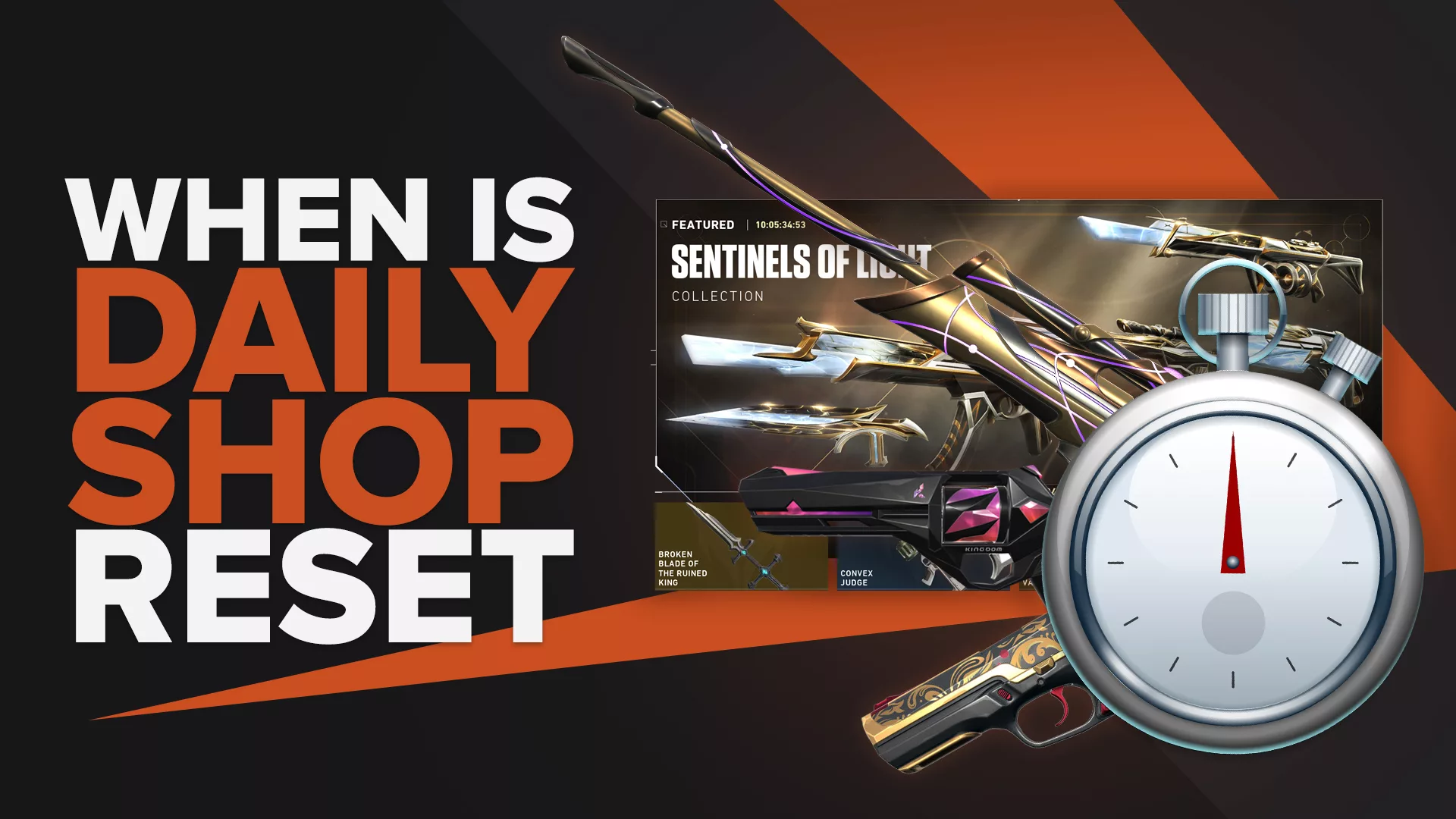 What time does Valorant store daily shop reset?