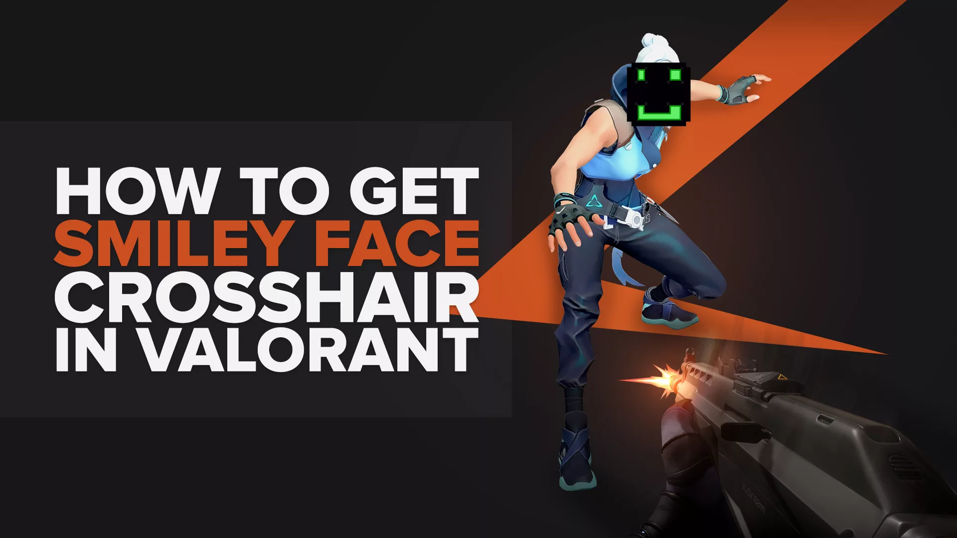 How to get the smiley face crosshair in Valorant