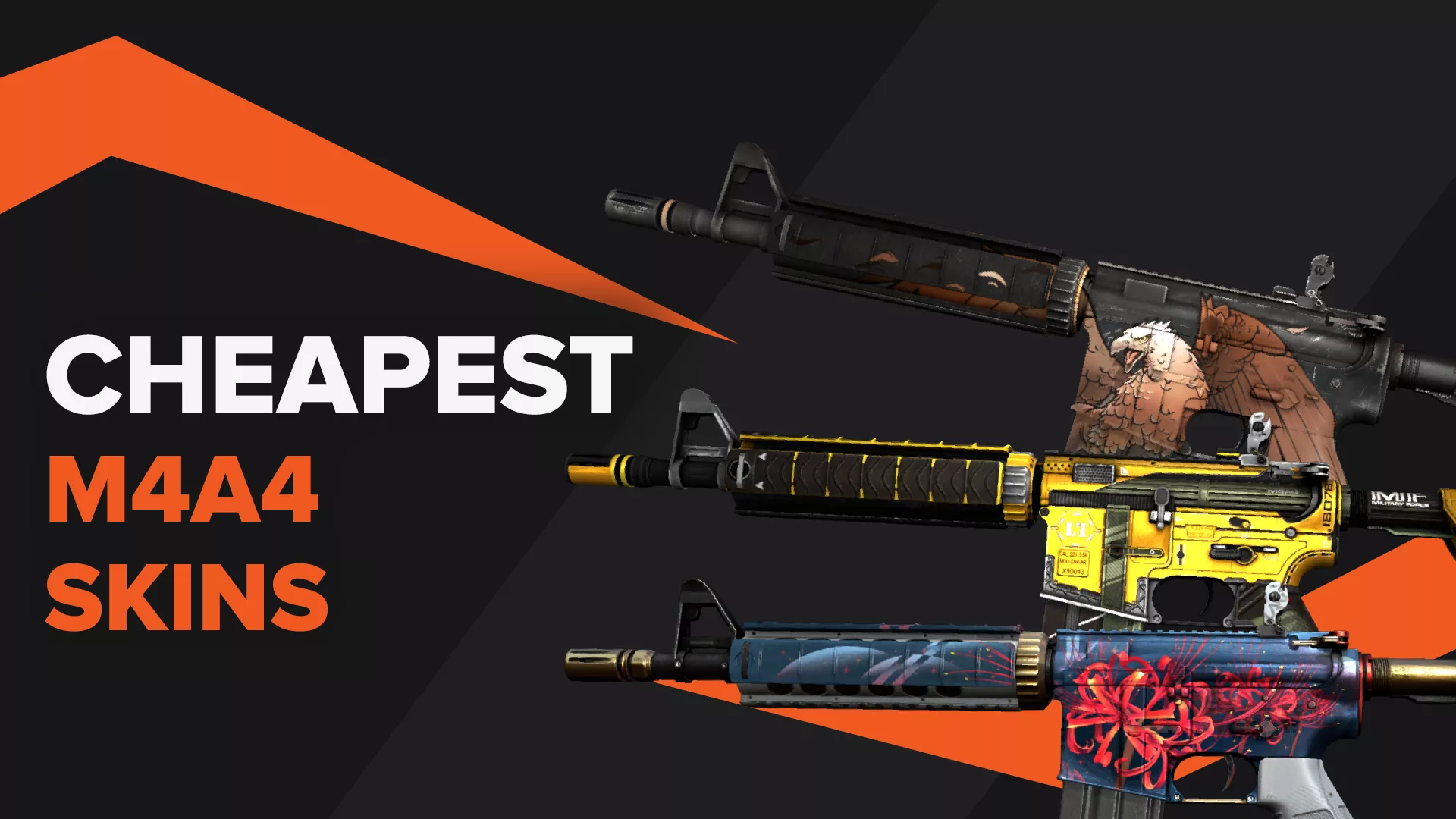Cheapest M4A4 Skins in CSGO