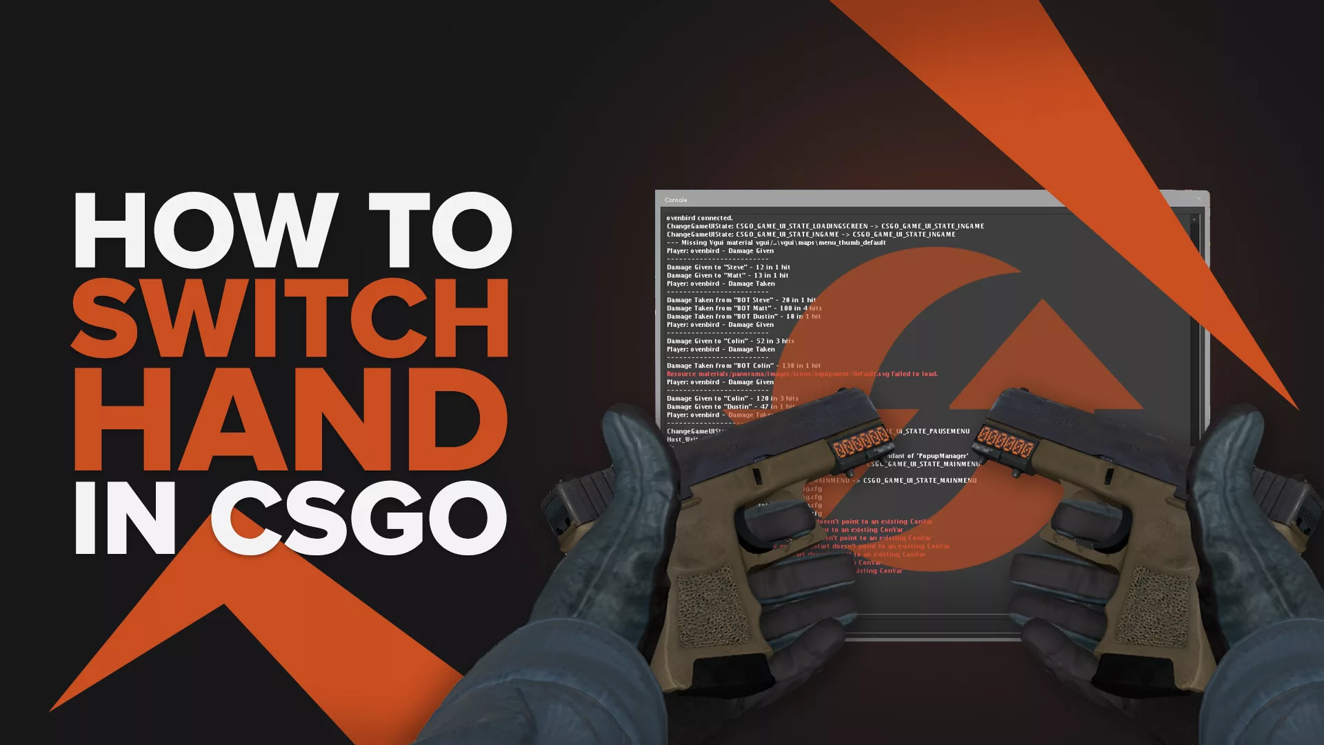 How To Switch Hand in CSGO?
