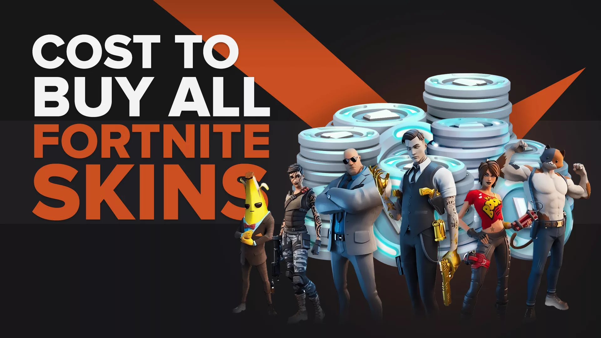 Here's How Much It Would Cost You to Buy All Released Fortnite Skins!