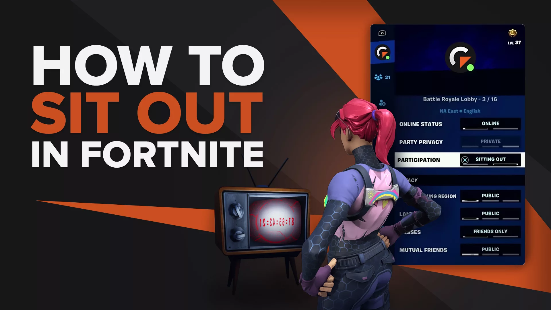 Everything You Need To Know About Sitting Out of Matches in Fortnite