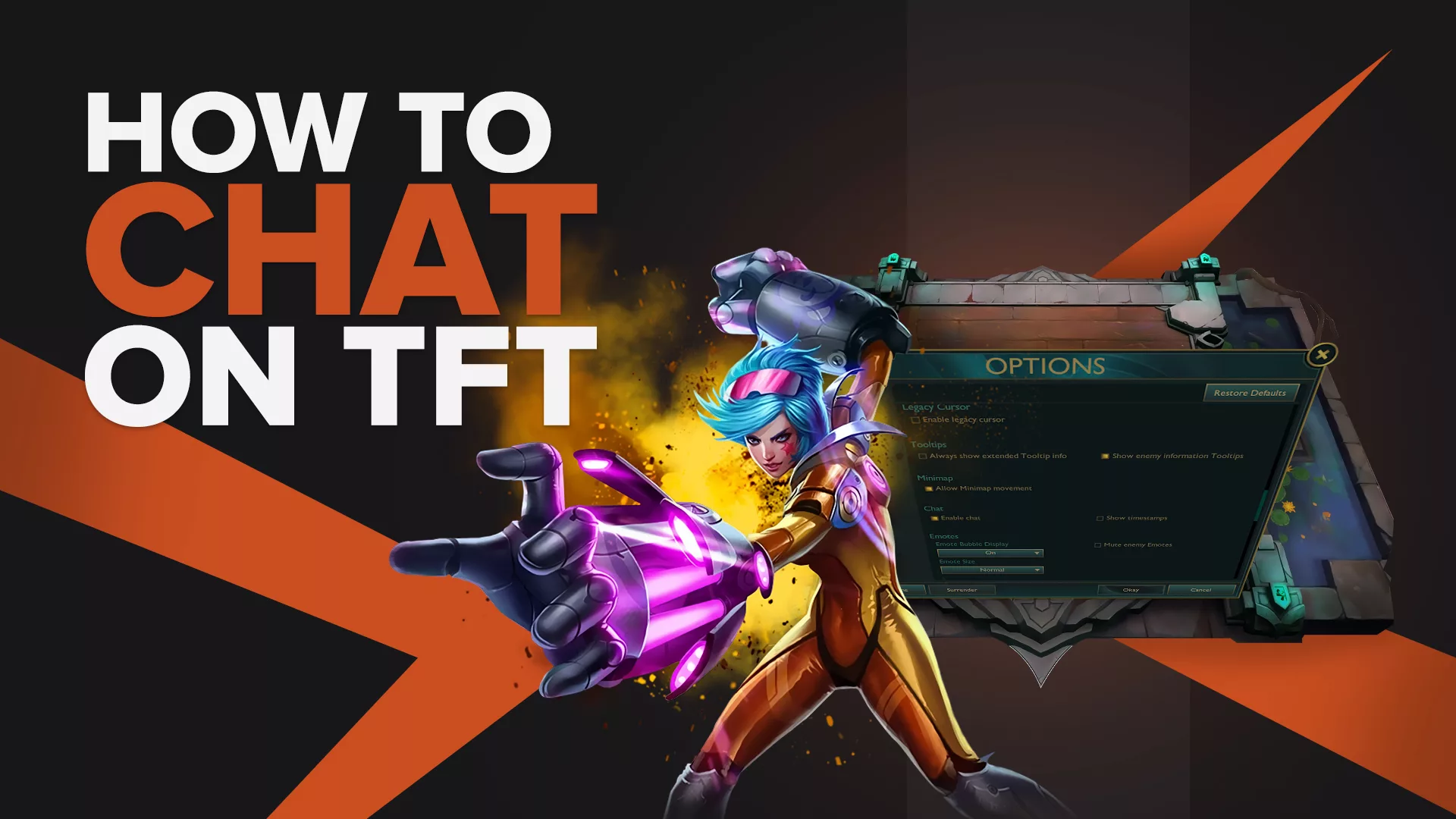 How To Chat On TFT