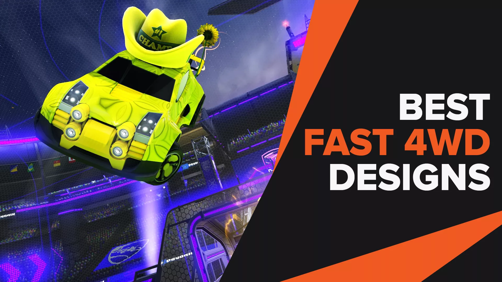The Best Fast 4WD Designs You will Love in Rocket League