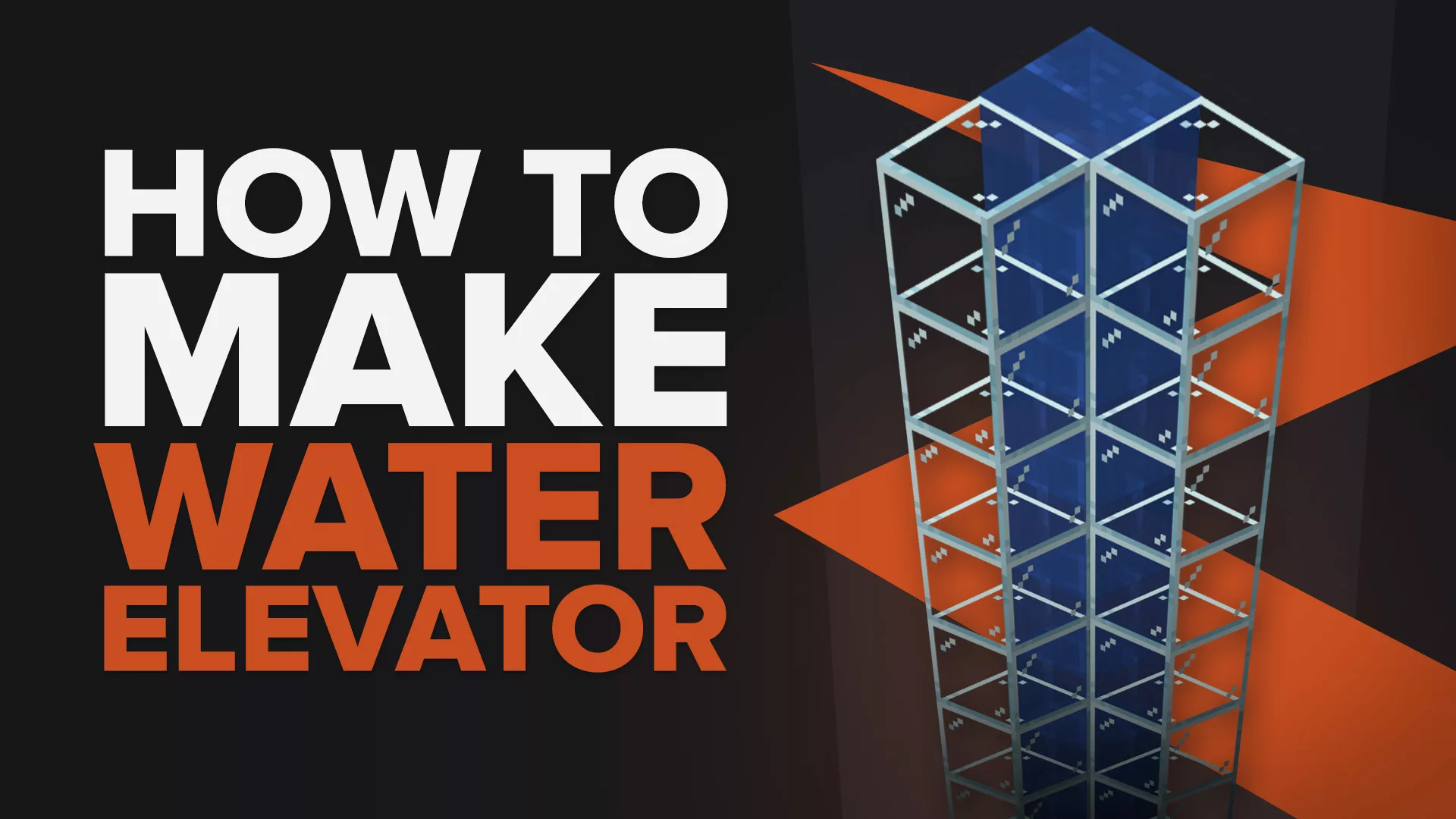 How To Make A Water Bubble Elevator In Minecraft