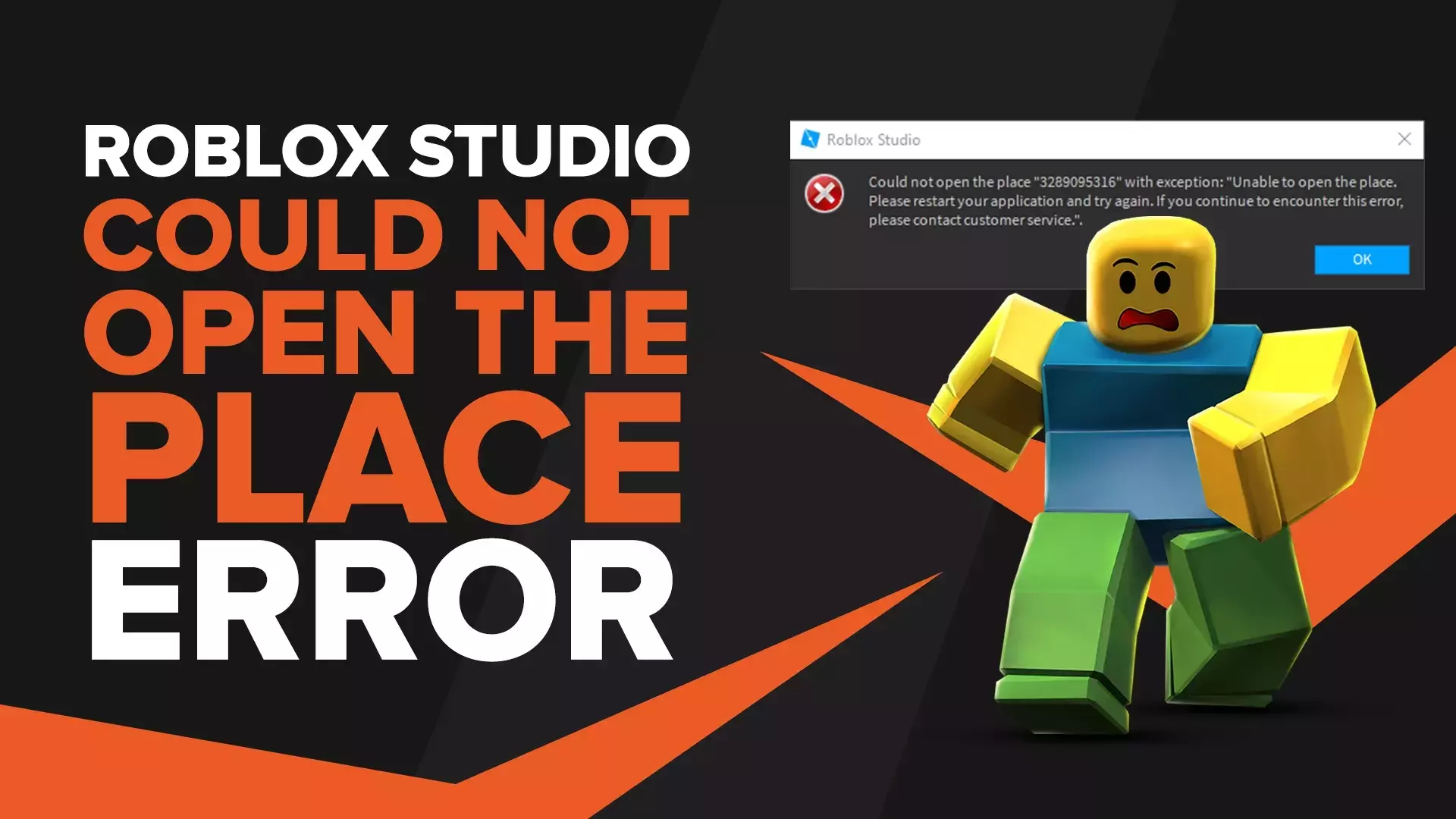 [Solved] How to Fix Roblox Studio Error Could Not Open the Place Easily